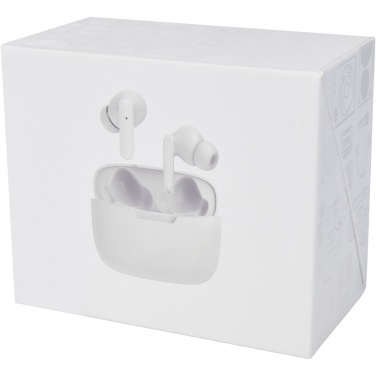 Logotrade kampanjprodukter bild: Essos 2.0 True Wireless automatiskt parkopplande öronsnäckor med fodral