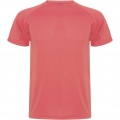 Montecarlo kortärmad funktions t-shirt för barn, Fluor korall