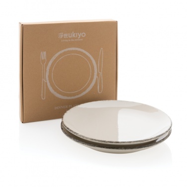 Logotrade profilreklam bild: Ukiyo middagstallrik, 2-pack