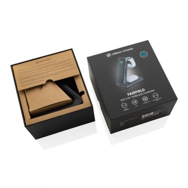 Logotrade presentreklam bild: Urban Vitamin Fairfield 3-i-1 laddare RCS rplast
