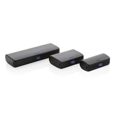 Logotrade presentreklam bild: FlashCharge 5.000mAh powerbank snabbladdning, RCS rplast