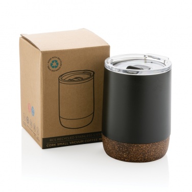 Logotrade kampanjprodukter bild: RCS Re-steel kork liten vakuummugg