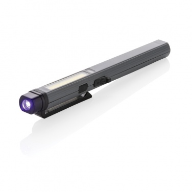 Logotrade kampanjprodukter bild: Gear X USB uppladdningsbar pennlampa, RCS återvunnen plast