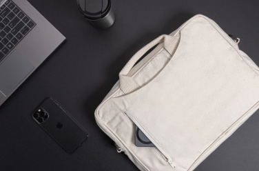 Logotrade presentreklam bild: Laluka 15.4" laptopväska AWARE™ återvunnen bomull