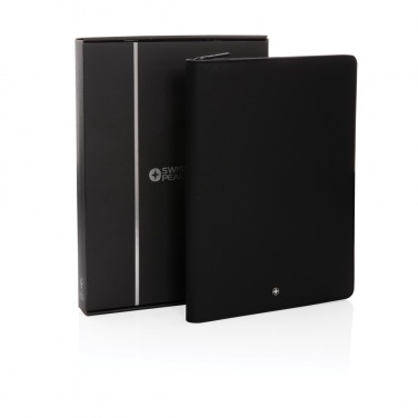 Logotrade kampanjprodukter bild: Swiss Peak Heritage A4 portfolio i RCS PU