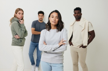 Logotrade profilreklam bild: Iqoniq Denali sweatshirt i återvunnen ofärgad bomull
