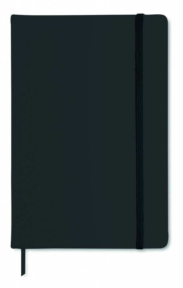 Logotrade profilprodukter bild: A5 anteckningsbok i PU omslag