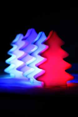 Logotrade reklamprodukter bild: Bordslampa LED, julgran