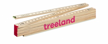 Logotrade profilreklam bild: Tumstock  i trä 2 m