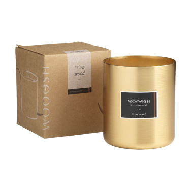 Logotrade reklamprodukter bild: Wooosh doftljus True Wood