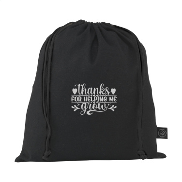 Logotrade reklamprodukter bild: Presentpåse GRS återvunnen bomull (150 g/m²) M