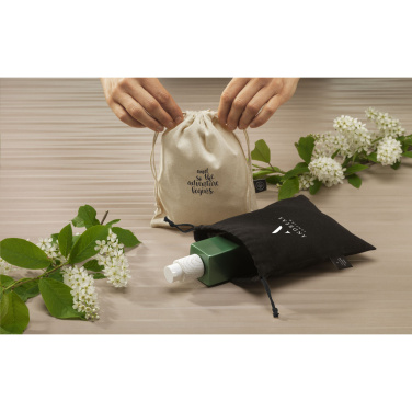 Logotrade reklamprodukter bild: Presentpåse Naturlig GRS återvunnen bomull (150 g/m²) S