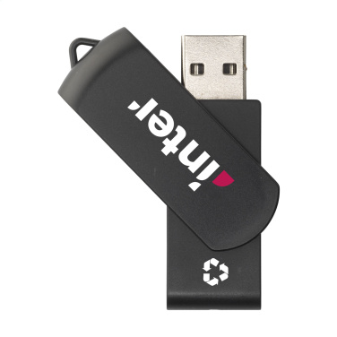 Logotrade kampanjprodukter bild: USB Twist Recycle 16 GB