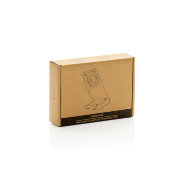Logotrade profilprodukter bild: Magcharge 15W magnetiskt trådlöst laddningsstativ