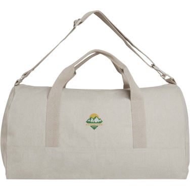 Logotrade kampanjprodukter bild: Porter 500 g/m² duffelväska av Aware™-återvunnet material på 50 l