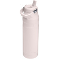 Stanley IceFlow™ 2.0 1,06 liter vattenflaska med flip-sugrör, Ljusrosa