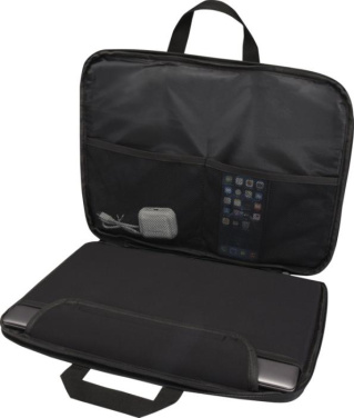 Logotrade profilprodukter bild: Libra 2-i-1 laptopfodral 3 l återvunnen GRS