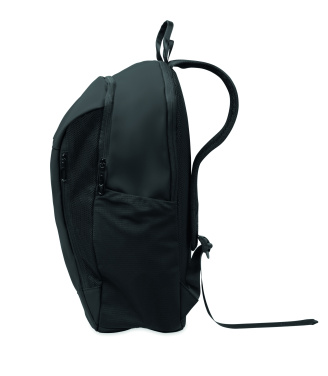 Logotrade kampanjprodukter bild: 15'' mjuk PU-dataryggsäck