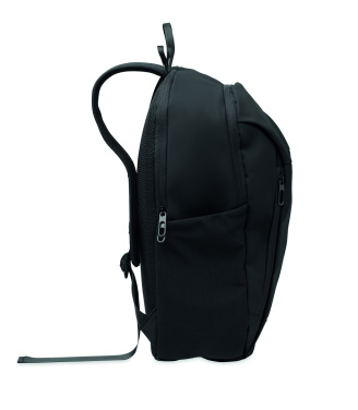 Logotrade reklamprodukter bild: 15'' mjuk PU-dataryggsäck