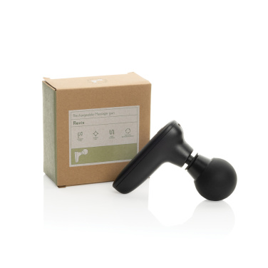 Logotrade kampanjprodukter bild: Revix RCS massagepistol av återvunnen plast