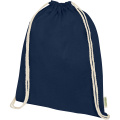 Odisha 140 g/m² gympapåse av ekologiskt OCS-material, 5 l, Marin