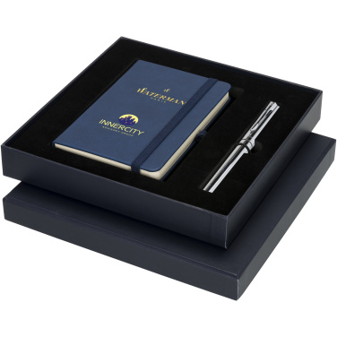 Logotrade profilprodukter bild: Waterman presentlåda med notisbok i A6-format