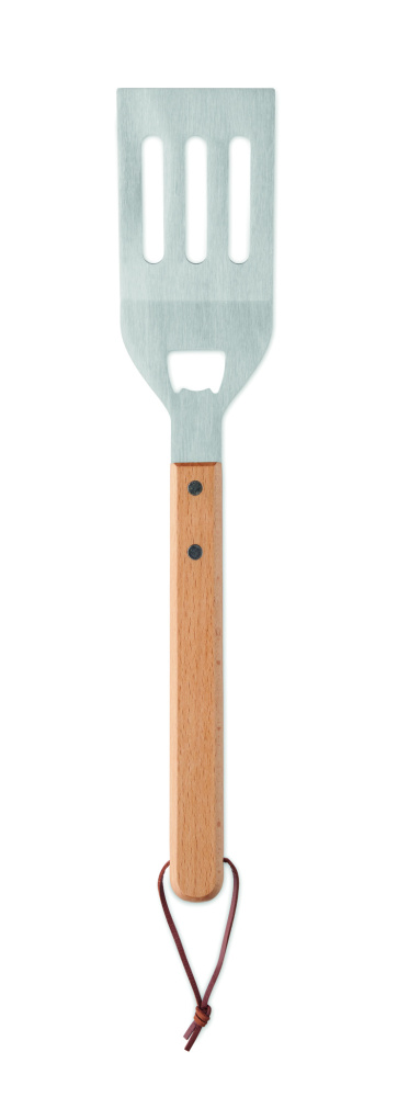 Logotrade kampanjprodukter bild: Grillspade i bokträ
