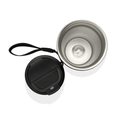 Logotrade reklamprodukter bild: Swiss Peak RCS-certifierat lyxgåvoset med termosmugg