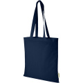 Odisha 140 g/m² tygväska av ekologiskt OCS-material, 7 l, Marin