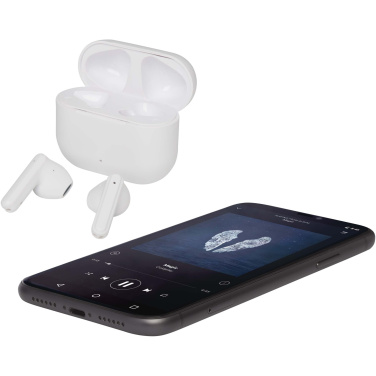 Logotrade presentreklam bild: Altais True Wireless Bluetooth®-öronsnäckor av återvunnen plast