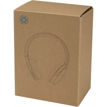 Logotrade reklamprodukter bild: Ancha trådlösa Bluetooth®-hörlurar av återvunnen plast