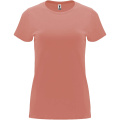 Capri kortärmad T-shirt för dam, Lera Orange