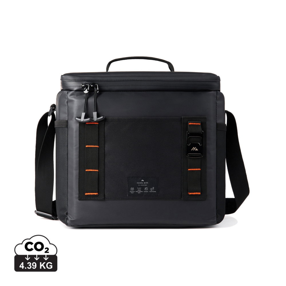 Logotrade reklamprodukter bild: Nordic Drift Storm RCS water-repellent cooler bag 10L