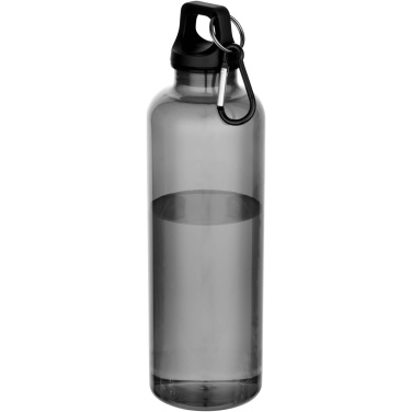 Logotrade profilreklam bild: Oregon 750 ml vattenflaska av RCS-certifierad återvunnen plast med karbinhake