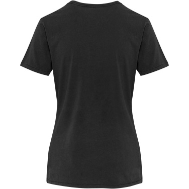 Logotrade profilprodukter bild: Nanaimo 160 g/m2 kortärmad tvättad T-shirt för dam