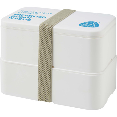 Logotrade kampanjprodukter bild: MIYO POP 700 + 700 ml lunchlåda i dubbla lager