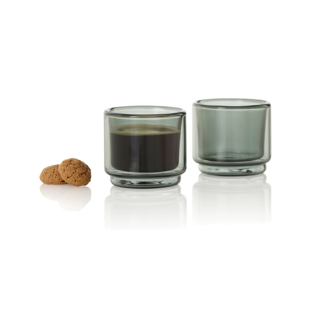 Logotrade profilreklam bild: AdHoc Impact espressomuggar 45 ml, set om 2