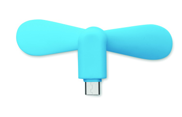 Logotrade reklamprodukter bild: Bärbar USB-fläkt